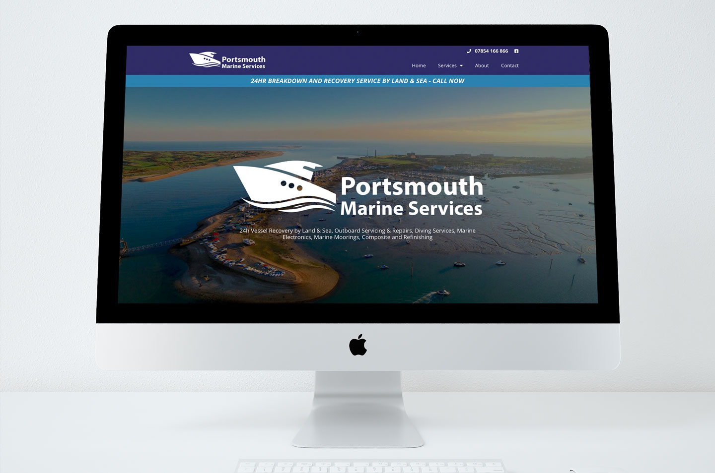 Portsmouth Marine Services Website